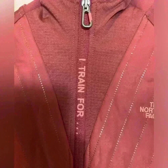 The North Face Red Zip Up Jacket size XS - Picture 5 of 6